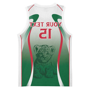 Algeria Rugby Custom Basketball Jersey Go Les Lionceaux - African Pride