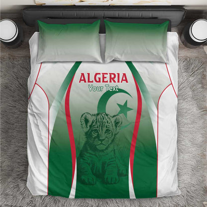 Algeria Rugby Custom Bedding Set Go Les Lionceaux