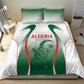 Algeria Rugby Custom Bedding Set Go Les Lionceaux
