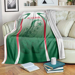 Algeria Rugby Custom Blanket Go Les Lionceaux