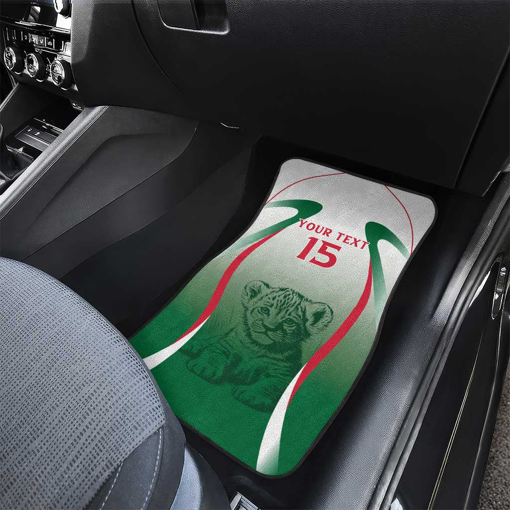 Algeria Rugby Custom Car Mats Go Les Lionceaux