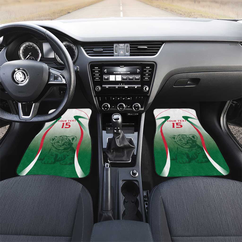 Algeria Rugby Custom Car Mats Go Les Lionceaux