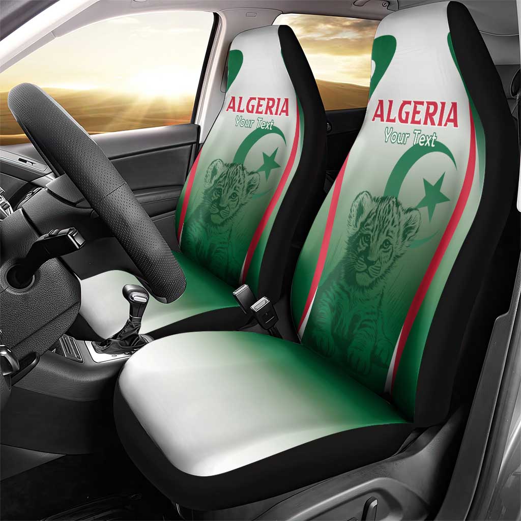 Algeria Rugby Custom Car Seat Cover Go Les Lionceaux