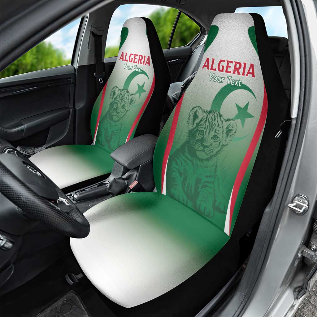 Algeria Rugby Custom Car Seat Cover Go Les Lionceaux