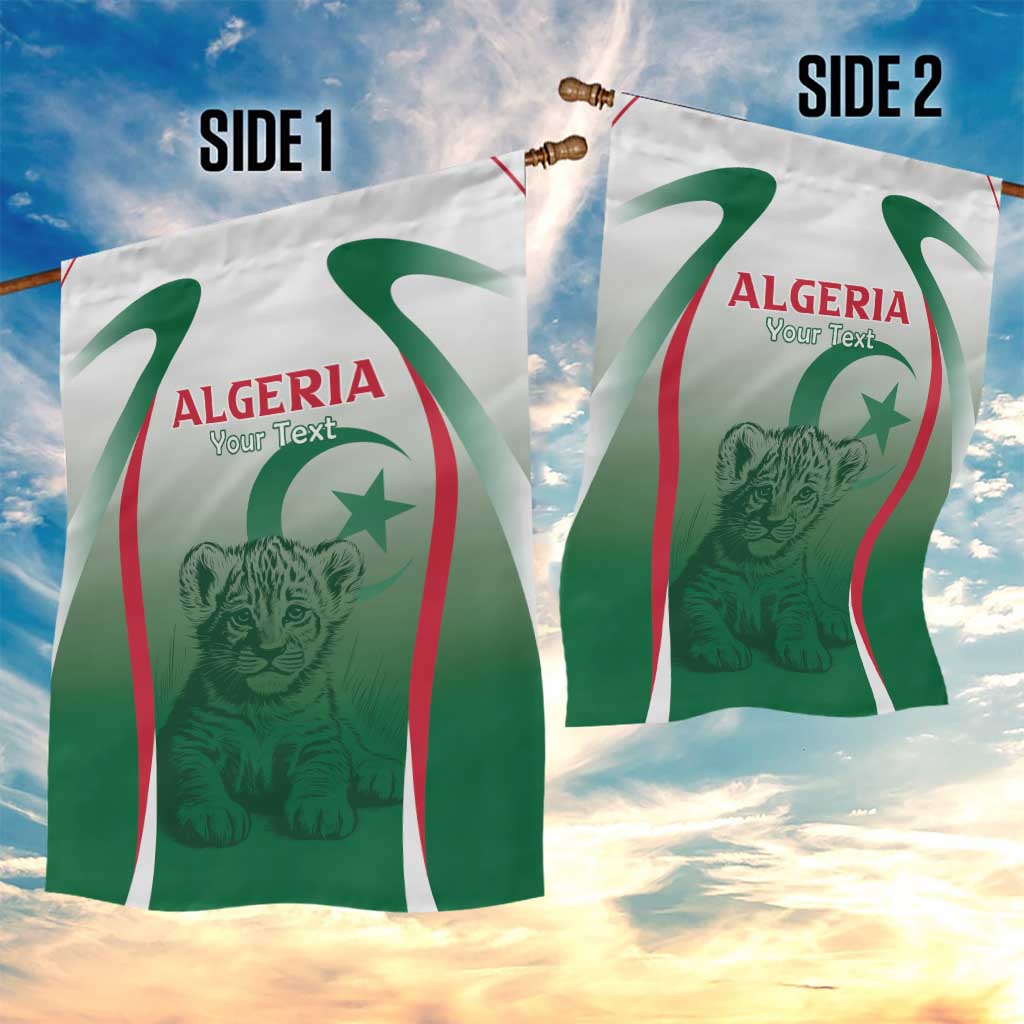 Algeria Rugby Custom Garden Flag Go Les Lionceaux
