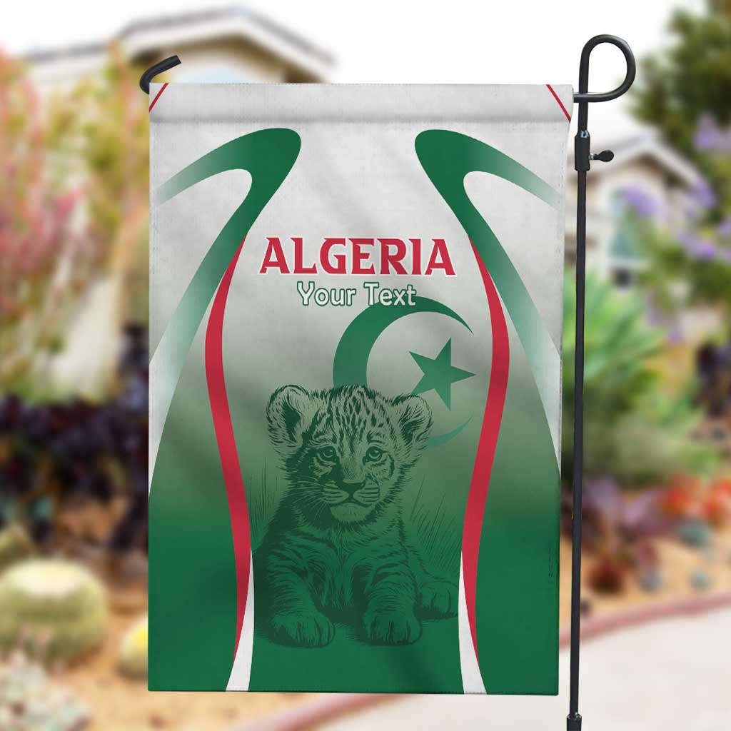 Algeria Rugby Custom Garden Flag Go Les Lionceaux