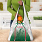 Algeria Rugby Custom Grocery Bag Go Les Lionceaux