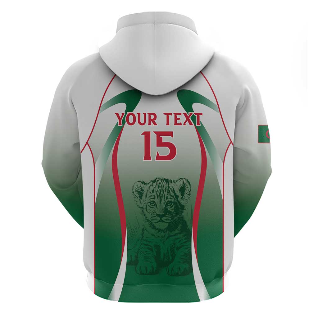 Algeria Rugby Custom Hoodie Go Les Lionceaux