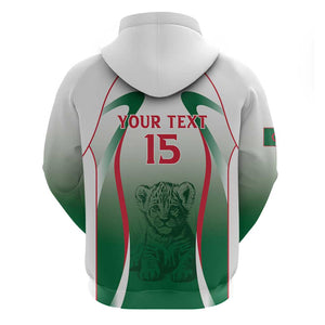 Algeria Rugby Custom Hoodie Go Les Lionceaux