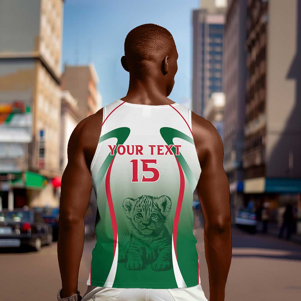 Algeria Rugby Custom Men Tank Top Go Les Lionceaux