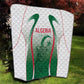 Algeria Rugby Custom Quilt Go Les Lionceaux