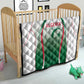 Algeria Rugby Custom Quilt Go Les Lionceaux