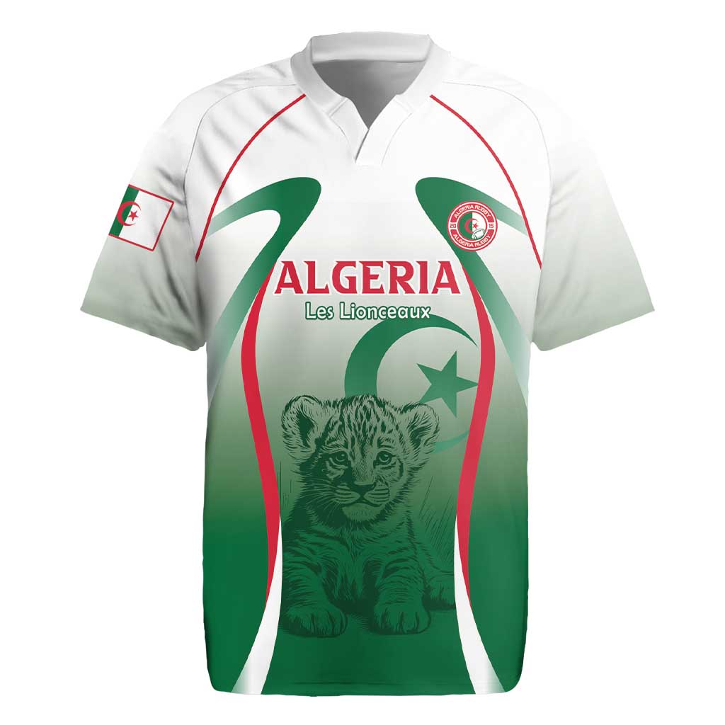 Algeria Rugby Custom Rugby Jersey Go Les Lionceaux