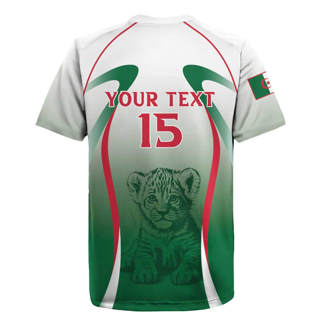 Algeria Rugby Custom Rugby Jersey Go Les Lionceaux