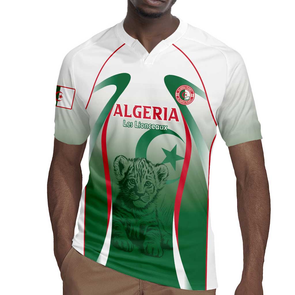 Algeria Rugby Custom Rugby Jersey Go Les Lionceaux