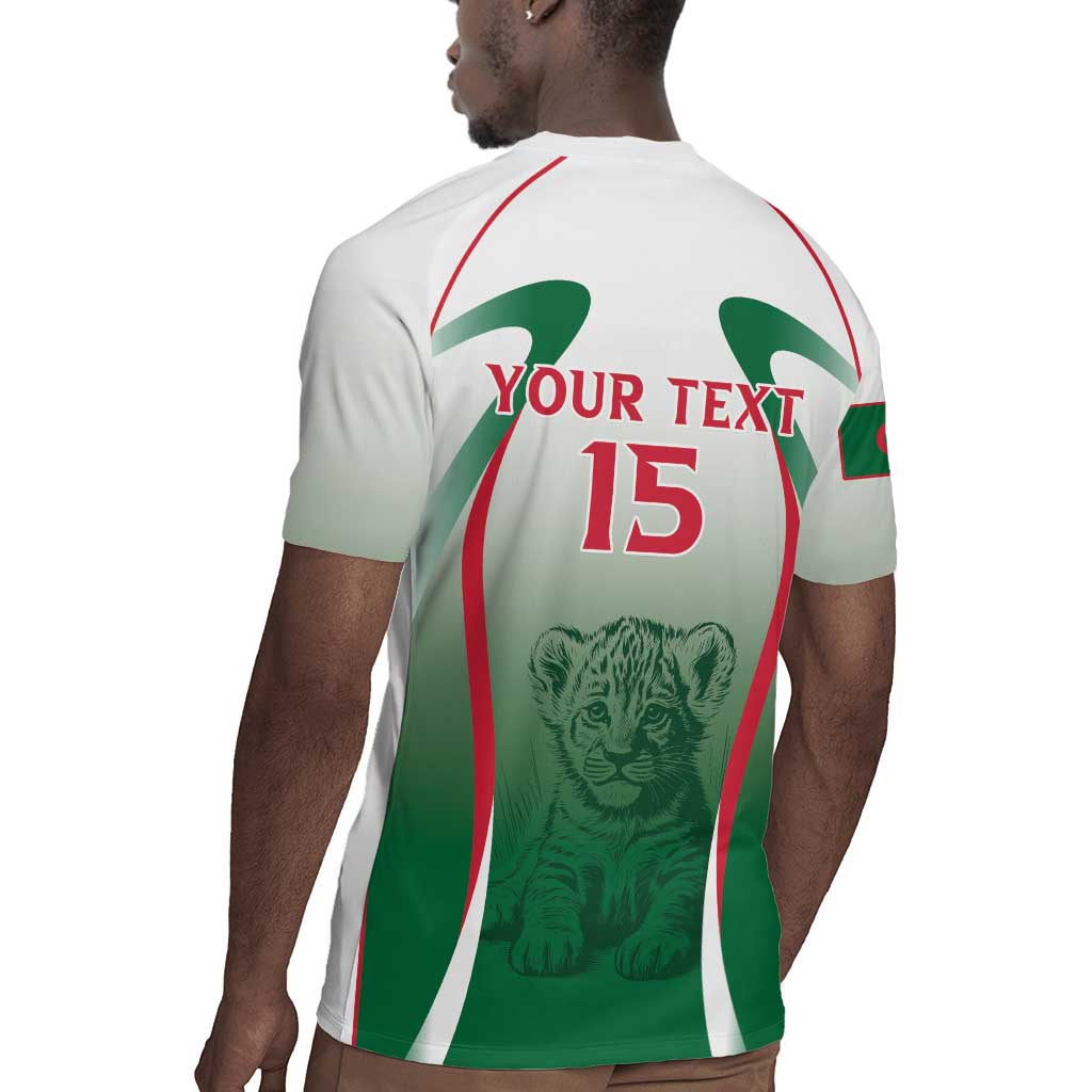 Algeria Rugby Custom Rugby Jersey Go Les Lionceaux