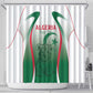 Algeria Rugby Custom Shower Curtain Go Les Lionceaux