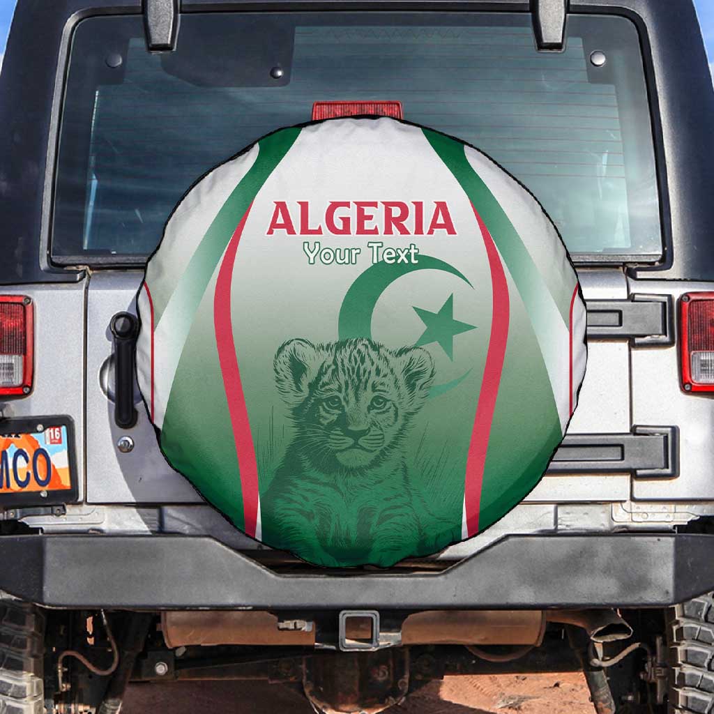 Algeria Rugby Custom Spare Tire Cover Go Les Lionceaux