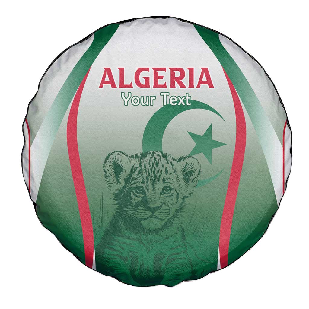 Algeria Rugby Custom Spare Tire Cover Go Les Lionceaux