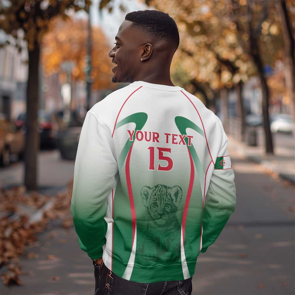 Algeria Rugby Custom Sweatshirt Go Les Lionceaux