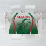 Algeria Rugby Custom Tablecloth Go Les Lionceaux