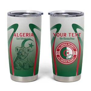 Algeria Rugby Custom Tumbler Cup Go Les Lionceaux