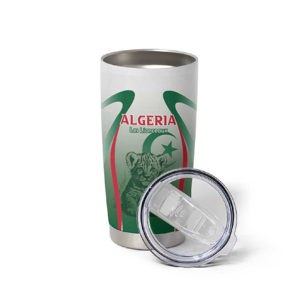 Algeria Rugby Custom Tumbler Cup Go Les Lionceaux