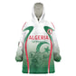 Algeria Rugby Custom Wearable Blanket Hoodie Go Les Lionceaux