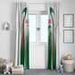 Algeria Rugby Custom Window Curtain Go Les Lionceaux