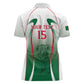 Algeria Rugby Custom Women Polo Shirt Go Les Lionceaux