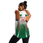 Algeria Rugby Custom Women Racerback Tank Go Les Lionceaux