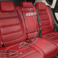 Jamhuri ya Kenya Rugby Back Car Seat Cover Kenyan Shield Style - Red Color