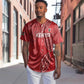 Jamhuri ya Kenya Rugby Custom Baseball Jersey Kenyan Shield Style - Red Color