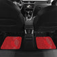Jamhuri ya Kenya Rugby Car Mats Kenyan Shield Style - Red Color