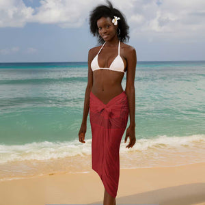 Jamhuri ya Kenya Rugby Sarong Kenyan Shield Style - Red Color
