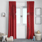 Jamhuri ya Kenya Rugby Window Curtain Kenyan Shield Style - Red Color