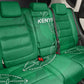Jamhuri ya Kenya Rugby Back Car Seat Cover Kenyan Shield Style - Green Color