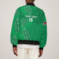 Jamhuri ya Kenya Rugby Custom Bomber Jacket Kenyan Shield Style - Green Color