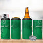 Jamhuri ya Kenya Rugby Custom 4 in 1 Can Cooler Tumbler Kenyan Shield Style - Green Color