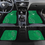 Jamhuri ya Kenya Rugby Car Mats Kenyan Shield Style - Green Color