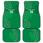 Jamhuri ya Kenya Rugby Car Mats Kenyan Shield Style - Green Color