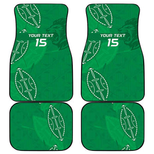 Jamhuri ya Kenya Rugby Car Mats Kenyan Shield Style - Green Color