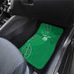 Jamhuri ya Kenya Rugby Car Mats Kenyan Shield Style - Green Color