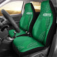 Jamhuri ya Kenya Rugby Car Seat Cover Kenyan Shield Style - Green Color
