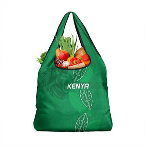 Jamhuri ya Kenya Rugby Grocery Bag Kenyan Shield Style - Green Color