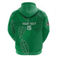 Jamhuri ya Kenya Rugby Custom Hoodie Kenyan Shield Style - Green Color