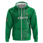 Jamhuri ya Kenya Rugby Custom Hoodie Kenyan Shield Style - Green Color