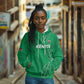Jamhuri ya Kenya Rugby Custom Hoodie Kenyan Shield Style - Green Color