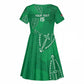 Jamhuri ya Kenya Rugby Custom Kid Short Sleeve Dress Kenyan Shield Style - Green Color