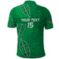 Jamhuri ya Kenya Rugby Custom Polo Shirt Kenyan Shield Style - Green Color